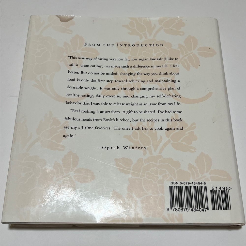 In the Kitchen with Rosie: Oprah's Favorite Recipes - Cream Cover - Picture 3 of 7